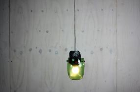 Textile Moulded Light — green — SOLD OUT